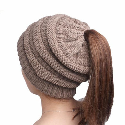 Soft Cozy Winter Beanie Hat for Women