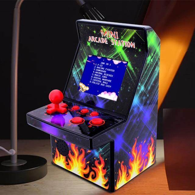Compact Classic Gaming System with 200 Retro Games