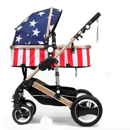 Space Saving 3 in 1 Baby Stroller