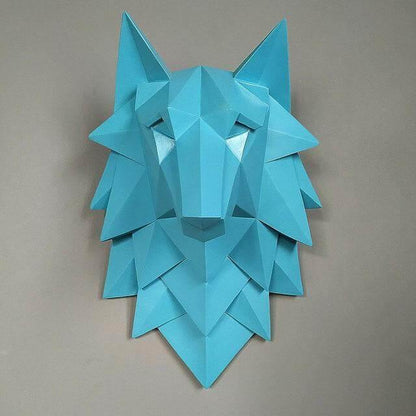 Realistic Wolf Statue Home Decor