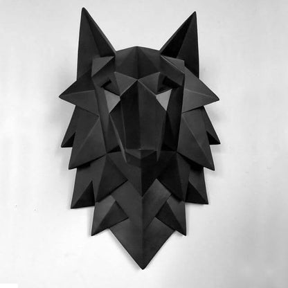 Realistic Wolf Statue Home Decor