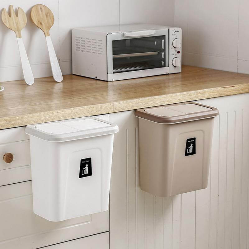 Easy Open Top Trash Can - Luxicro