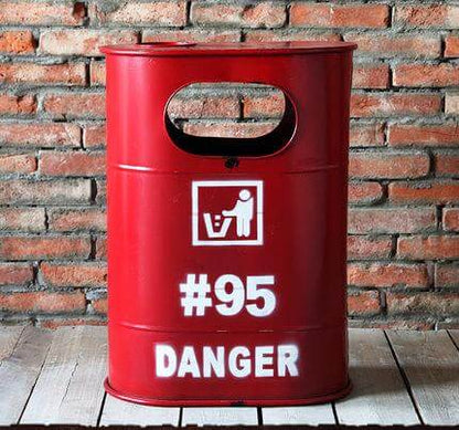 Retro Fire Hydrant Trash Can