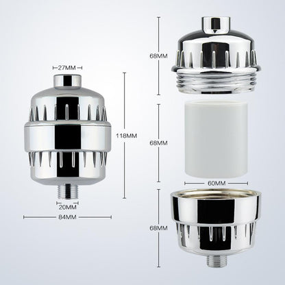 Advanced Shower Head Water Purification System