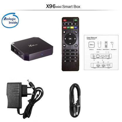 Compact Android 7.1 Mini TV Box Streaming Device