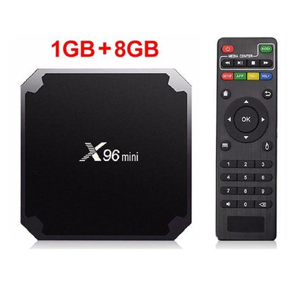 Compact Android 7.1 Mini TV Box Streaming Device - Luxicro