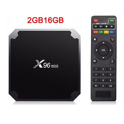 Compact Android 7.1 Mini TV Box Streaming Device