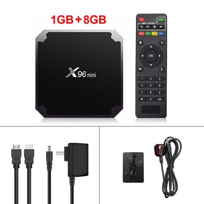 Compact Android 7.1 Mini TV Box Streaming Device
