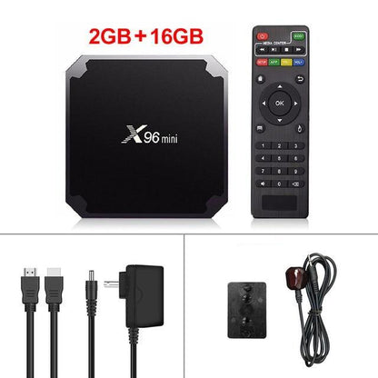 Compact Android 7.1 Mini TV Box Streaming Device