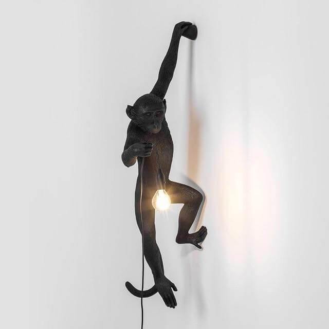 Modern Industrial Monkey Ceiling Lamp