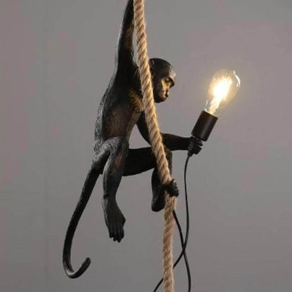 Modern Industrial Monkey Ceiling Lamp - Luxicro