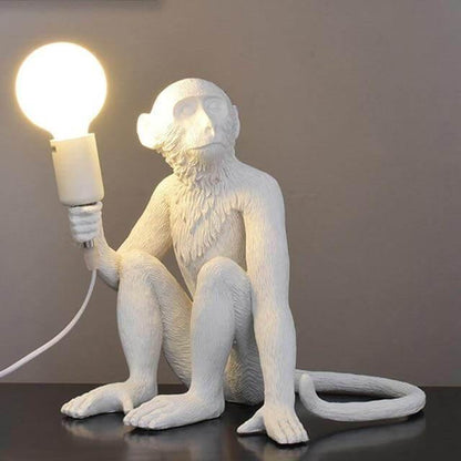 Modern Industrial Monkey Ceiling Lamp