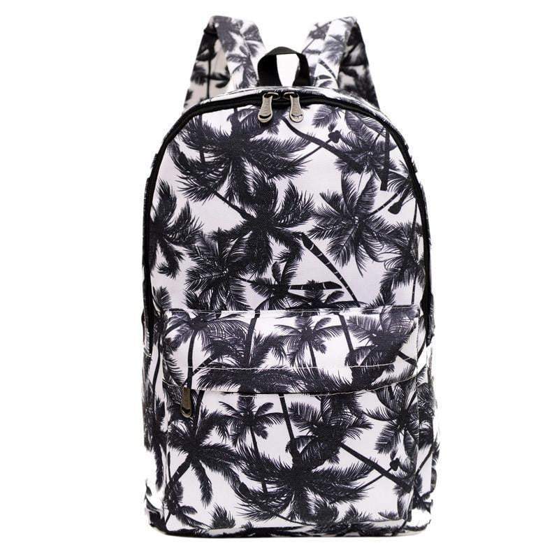 Retro Chic Cotton Backpack - Luxicro
