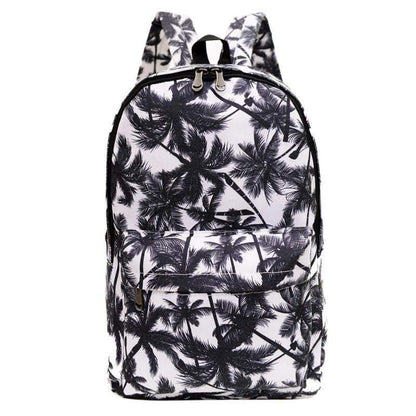 Retro Chic Cotton Backpack - Luxicro