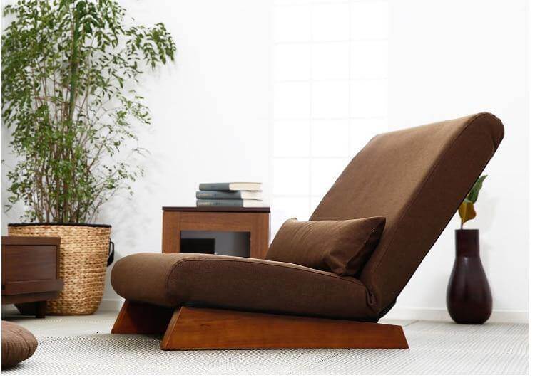Collapsible Space Saving Folding Floor Seat - Luxicro
