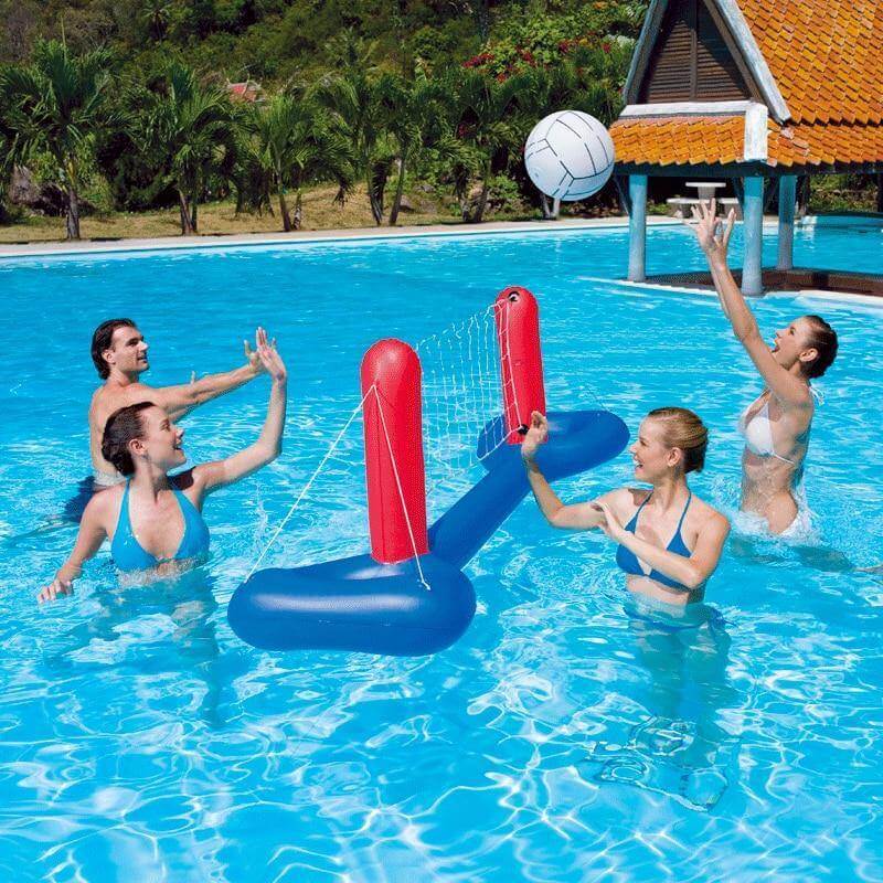 Fun Inflatable Pool Volleyball Raft Toy - Luxicro