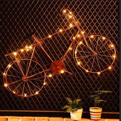 Retro Style Bicycle Metal Wall Decor - Luxicro