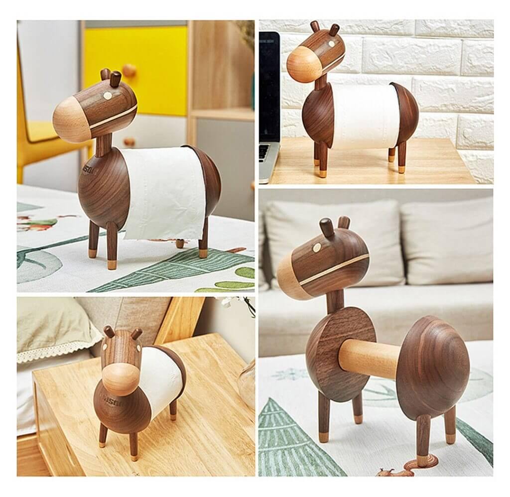 Humorous Animal Toilet Paper Holder - Luxicro