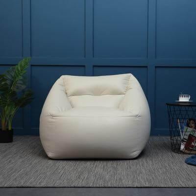 Plush Home Leather Bean Bag Chair
