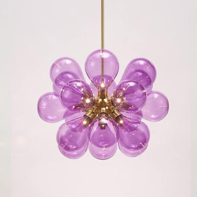 Bright Crystal Kitchen Island Pendant Light