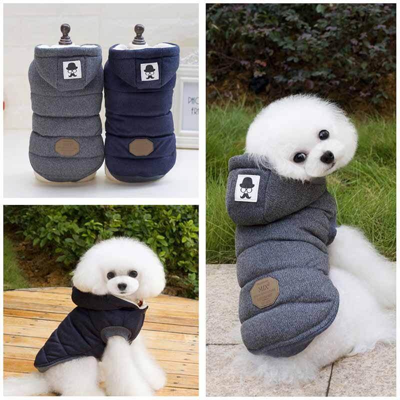 Cozy Fleece Pet Coat for Dogs and Cats - Luxicro