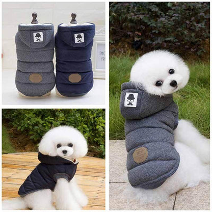 Cozy Fleece Pet Coat for Dogs and Cats - Luxicro