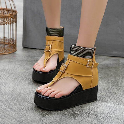 Ankle Strap High Heel Beach Sandals