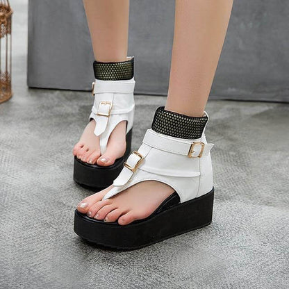 Ankle Strap High Heel Beach Sandals