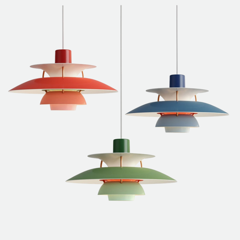 Vibrant Multilayer Pendant Lighting - Luxicro