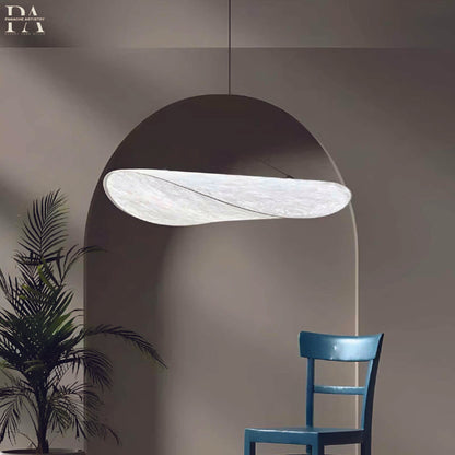 Airy White Glass Pendant Lamp