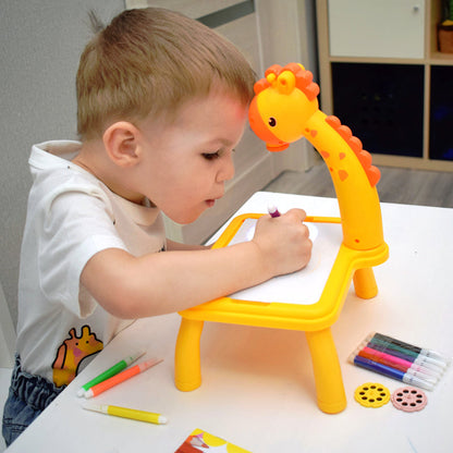 Fun Kids Dinosaur Drawing Table