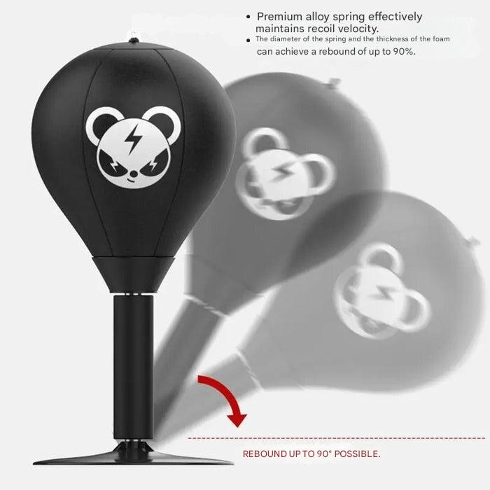 Tough Exercise Punching Ball with Secure Suction Base
