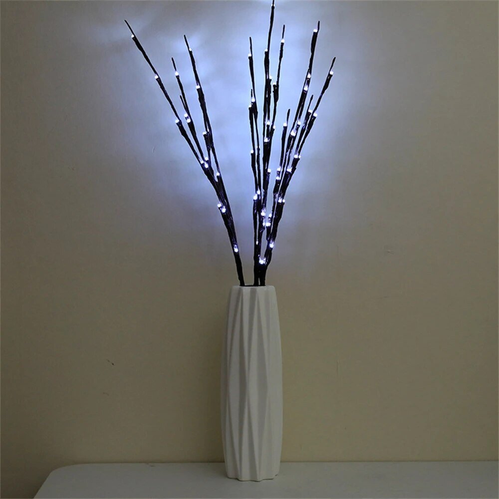Warm Ambient Wooden Table Light - Luxicro