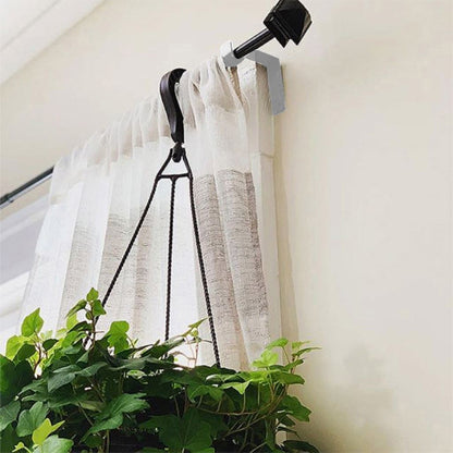 Simple Mount Curtain Rod Holder (2 Pack)