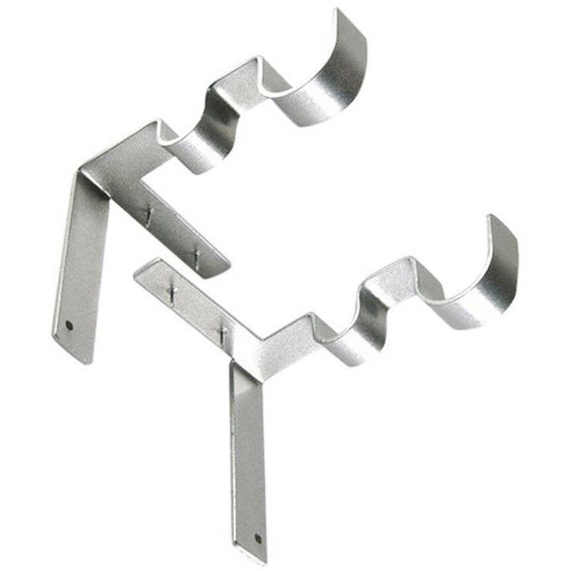 Simple Curtain Rod Wall Mount (2 Pack)