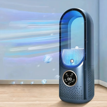 Compact Silent Bladeless Cooling Fan Portable Unit