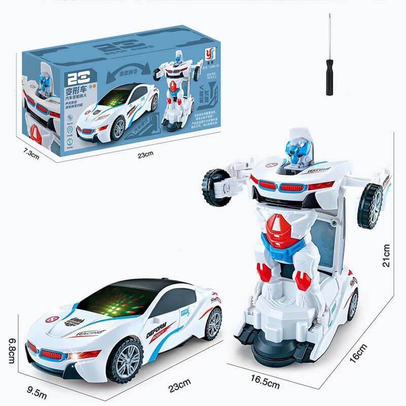 Cool Convertible Robot Vehicle Toy