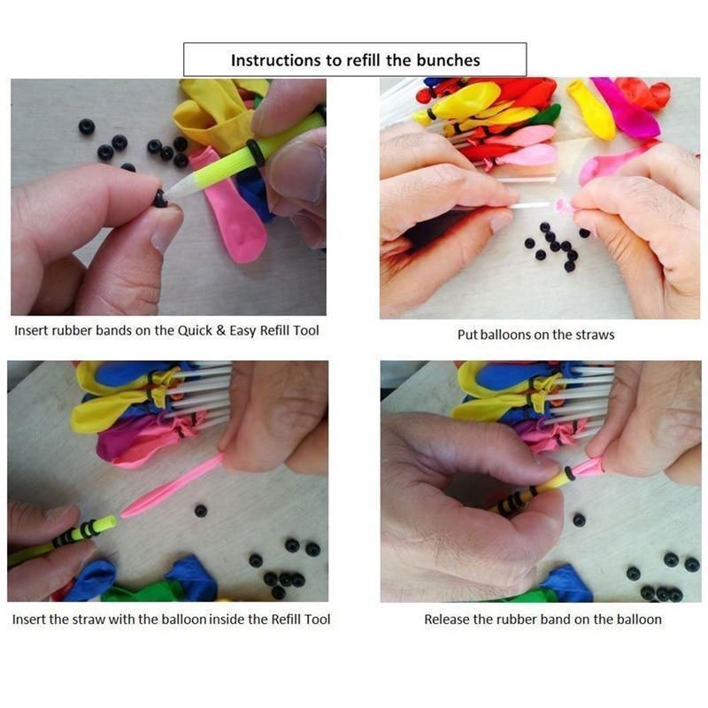 Quick Fill Party Water Bombs (111 Pack)