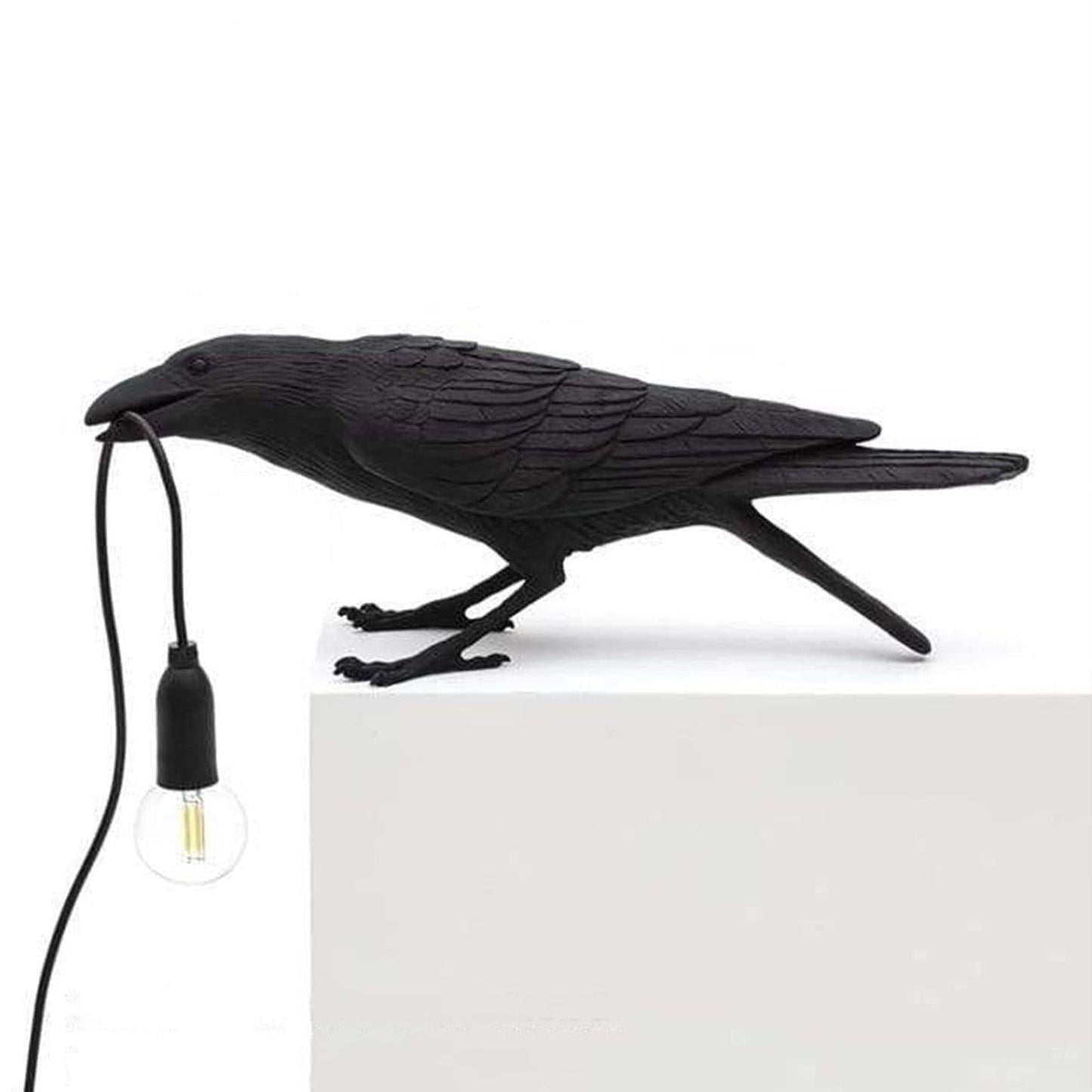 Dark Bird Table Lamp