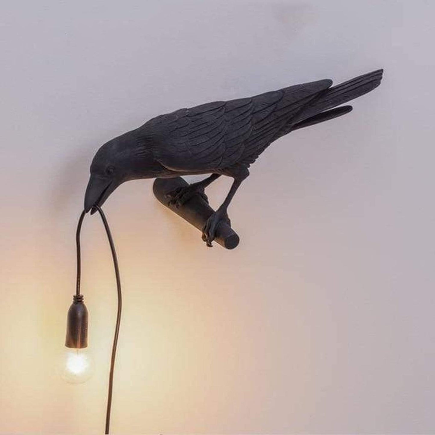 Dark Bird Table Lamp