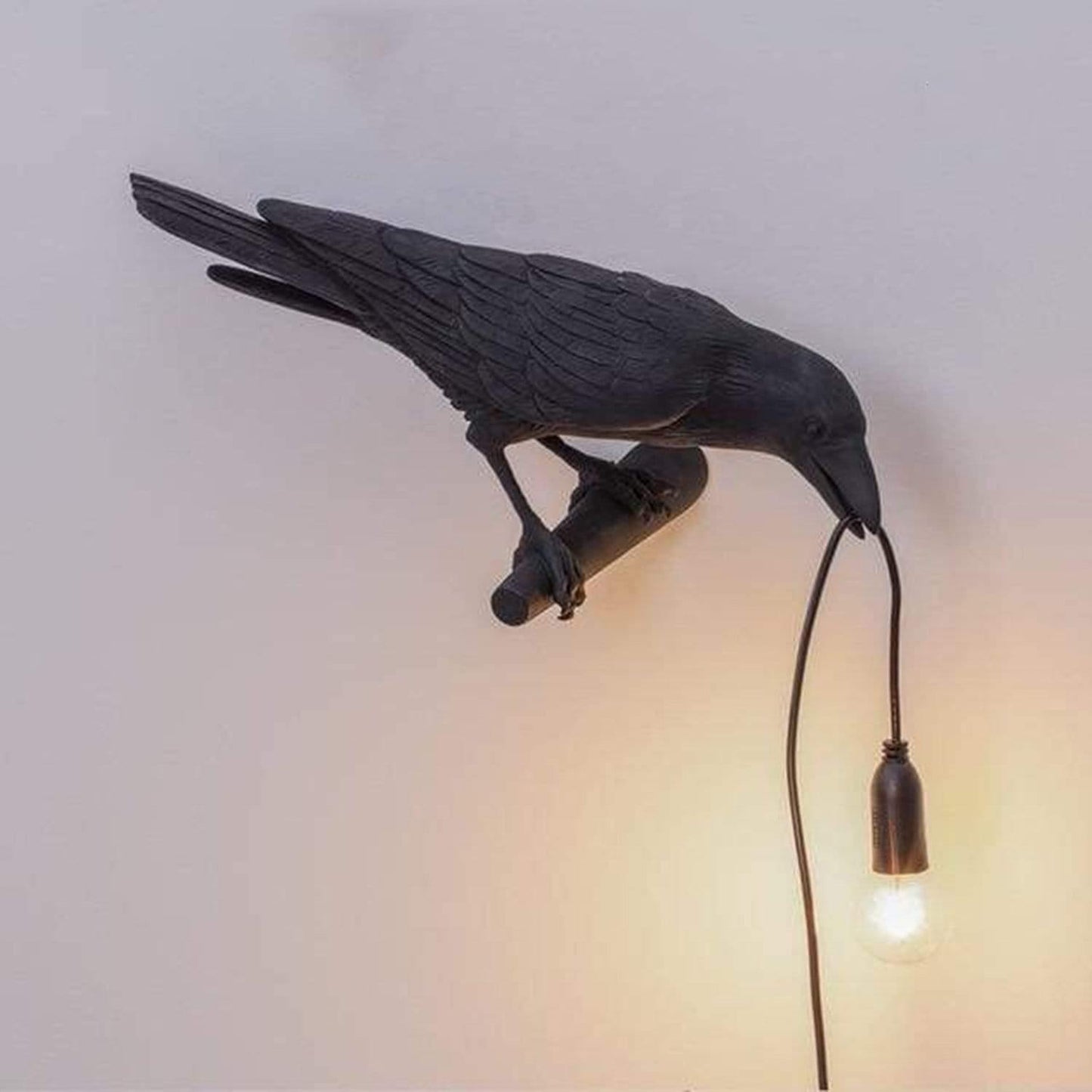 Dark Bird Table Lamp