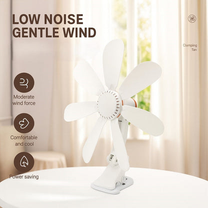 Compact Rechargeable Personal Table Fan