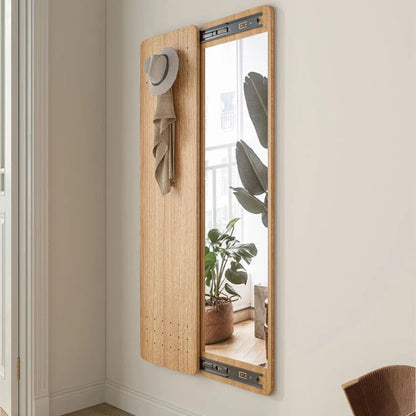 Space Saving Overdoor Mirror Storage Rack