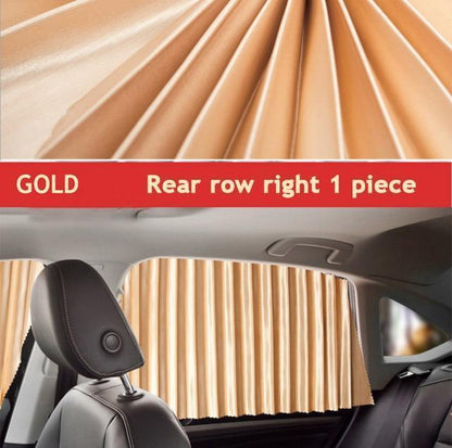 Car Window Sun Shield Curtain Blocker