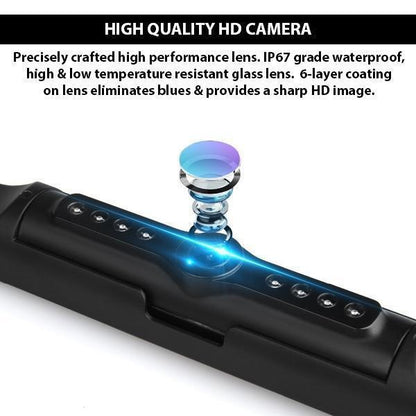 HD Car Number Plate Camera Mount