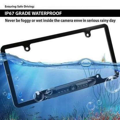 HD Car Number Plate Camera Mount