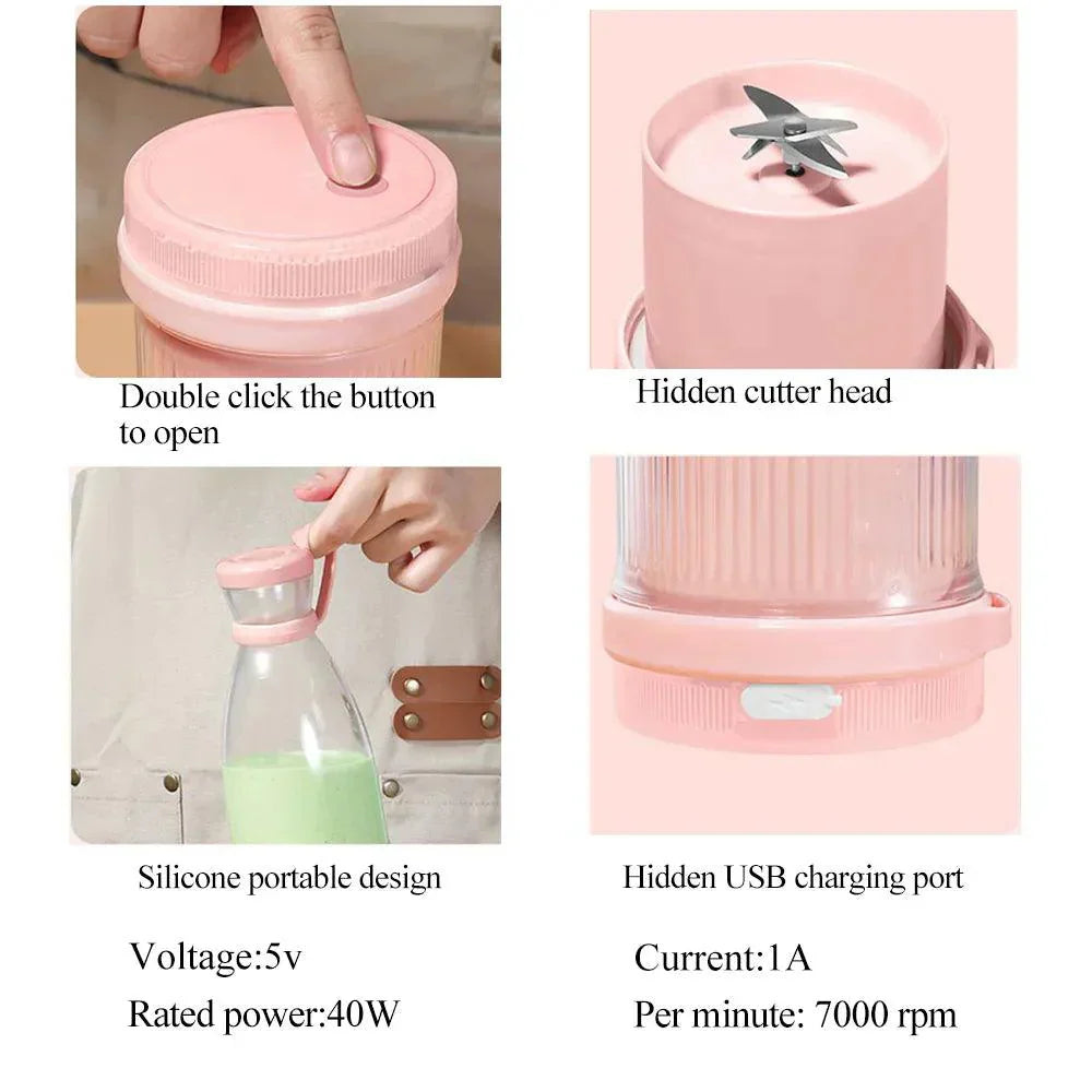 Mini Electric Travel Blender