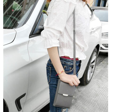 Compact Cell Phone Crossbody Bag