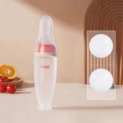 Baby Feeding Bottle with Gentle Spoon
