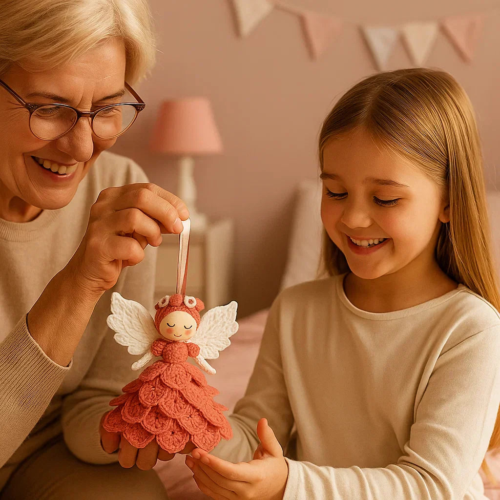 DIY Crochet Angel Craft Set
